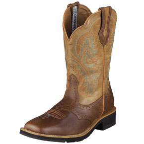 Ariat Showbaby Square Toe Cowboy Boots - Ladies - Equestrian Shop